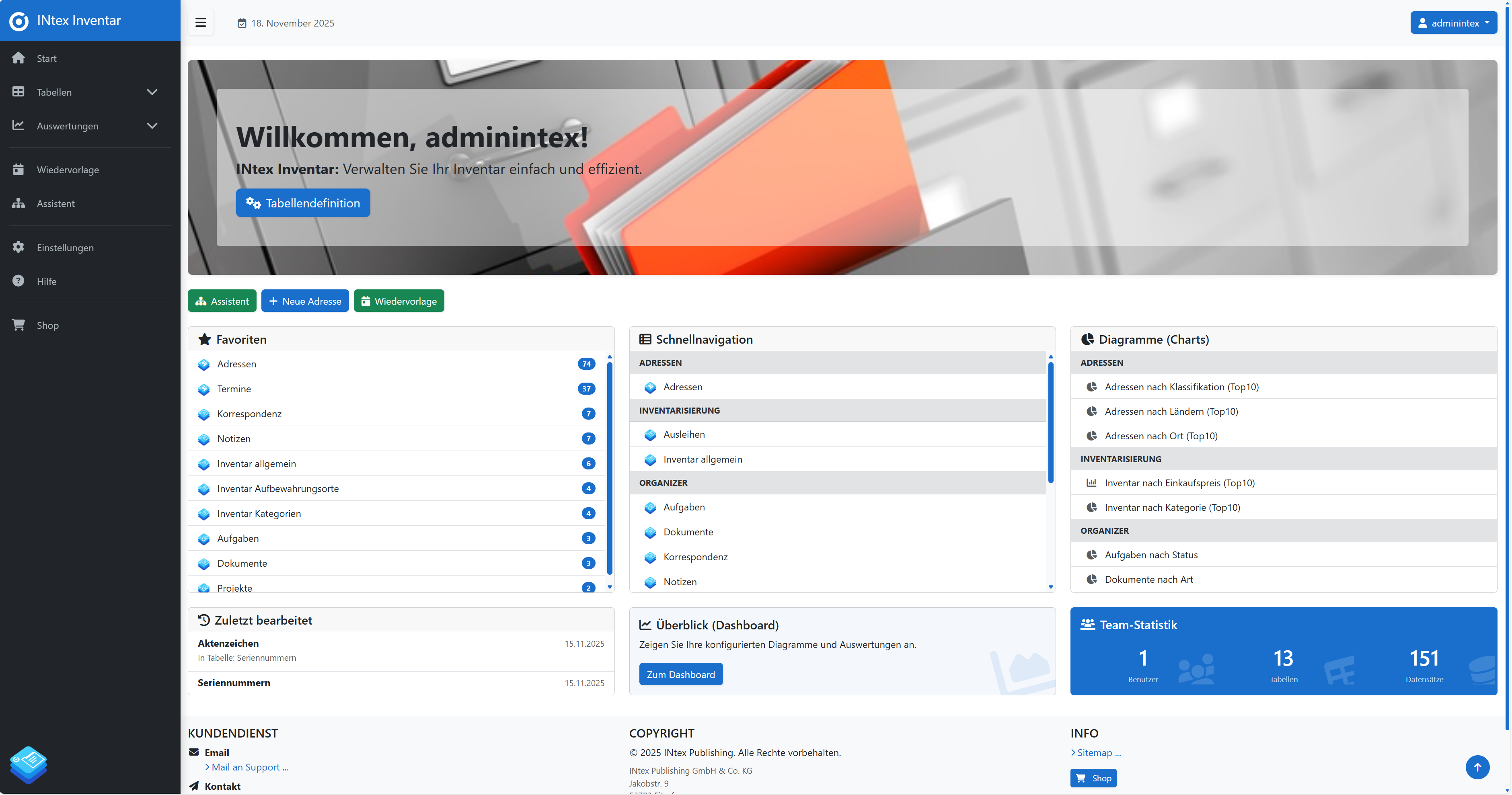 INtex Inventar - Inventarisierung neu gedacht