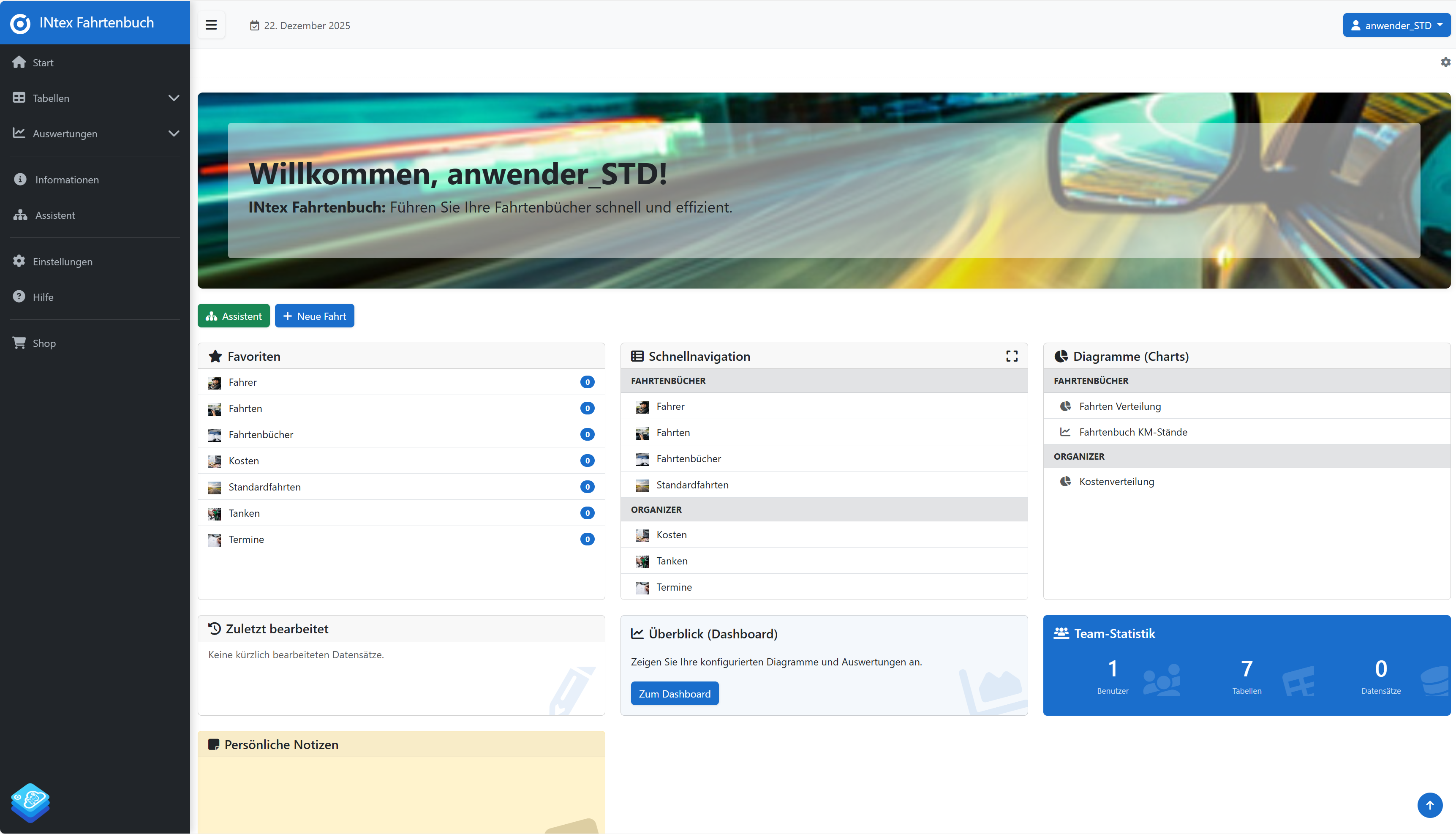 Fahrtenbuch fit für die Zukunft